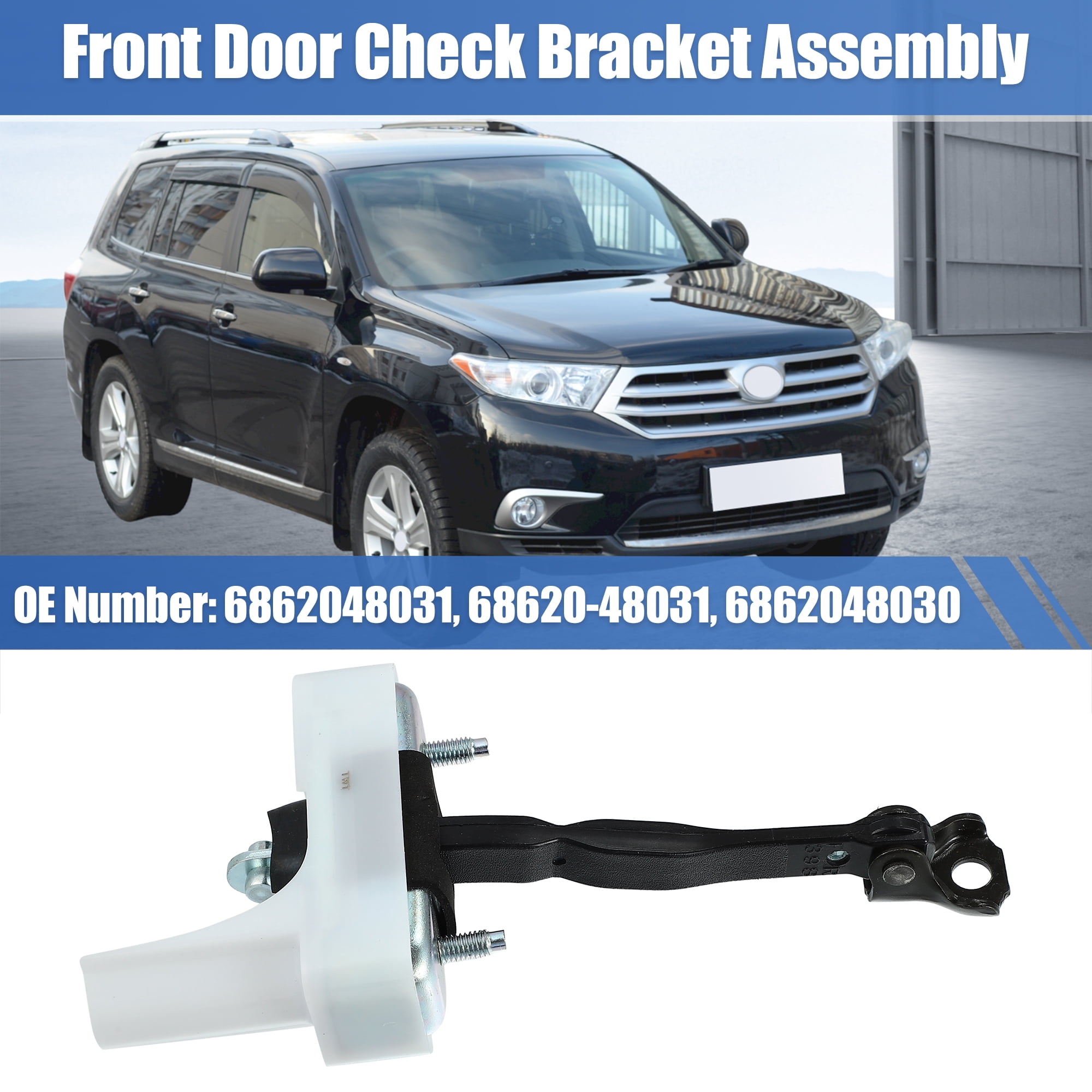 Unique Bargains Front Left Door Check Strap Assembly for Toyota Highlander 2008-2013