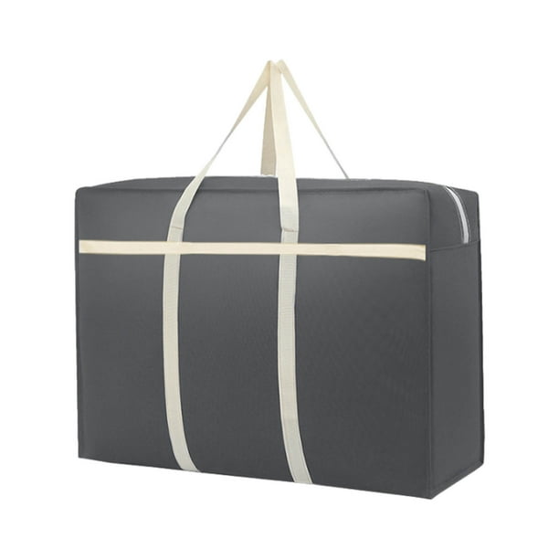 Yhmxh Organizadores y almacenamiento Bolsa de almacenamiento de viaje, bolsa de mudanza, bolsa de edredón no tejida de gran capacidad, bolsa de lona portátil, práctica Almacenamiento de ducha