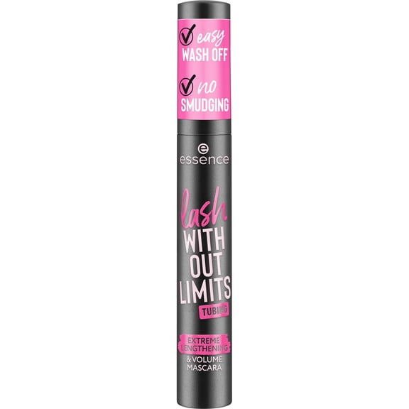 essence Lash Without Limits Tubing Extreme Lengthening & Volume Mascara, 04 Black Tubing
