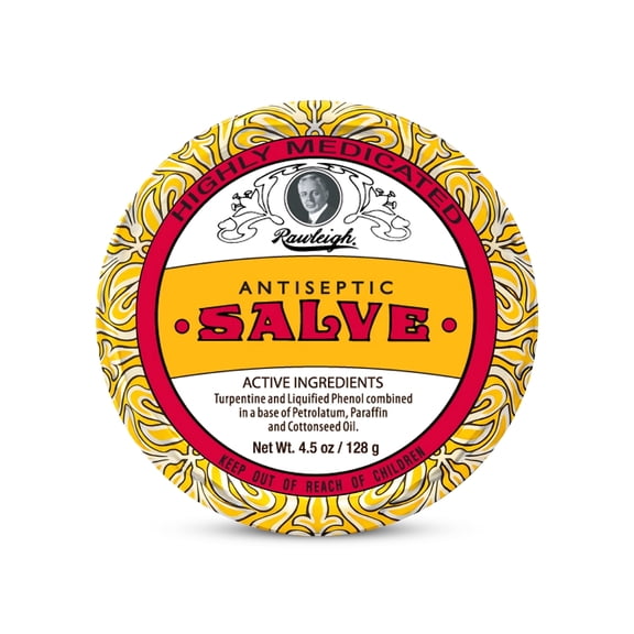 Rawleigh Antiseptic Salve for First Aid, Minor Cuts & Wounds, 1 Big Tin of 4.5 oz