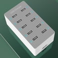 thumbnail image 4 of Estación De Carga Usb Cargador USB de 10 puertos Estación de carga de escritorio de 50 W para tableta de teléfono (UE), 4 of 4