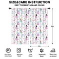 thumbnail image 2 of Blackout Kids Curtains,Princess Castle & Unicorn Pattern Childrens Insulated Curtains Set Of 2,Bedroom Essentials,Toddler Room Decor 42"x84", 2 of 5