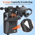 thumbnail image 2 of Bolso para scooter HUIJUTCHEN de 4 L, universal para manillar y hombro, 2 of 7