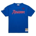 thumbnail image 2 of Men's Mitchell & Ness Allen Iverson Royal Philadelphia 76ers Premium Nickname T-Shirt, 2 of 6