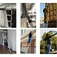 Telescoping Ladder 20FT Extension Ladder Aluminum Telescopic Ladder