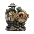 thumbnail image 1 of Garden Statue Decoration Turtle Lantern Sculpture Greetings Animal Crafts Turtles, 1 of 8