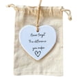 thumbnail image 1 of Regalo de agradecimiento, nunca olvides la diferencia que haces, adorno, signo de corazón colgante acrílico para decoración del hogar del árbol de Navidad, 1 of 5