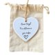 thumbnail image 1 of Regalo de agradecimiento, nunca olvides la diferencia que haces, adorno, signo de corazón colgante acrílico para decoración del hogar del árbol de Navidad, 1 of 5