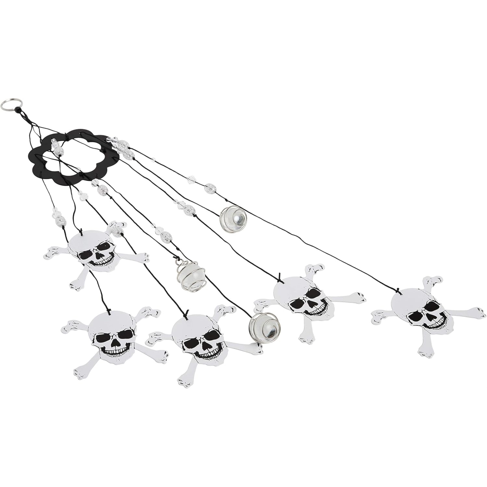 Spoontiques Skull and Crossbones Wind Chime