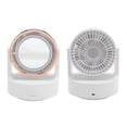 thumbnail image 1 of Ventilador De Espejo LED, Espejo De Maquillaje Recargable De 10W 3 Temperaturas De Color Con Ventilador Para El Hogar, 1 of 7