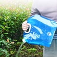 thumbnail image 4 of 4 Pcs 10L Bidons Eau Pliables avec Robinet, Réservoir Pliant d'eau Potable Réutilisables, pour le Sport (Bleu), 4 of 5