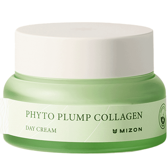 Phyto Plump Collagen Day Cream 1.69 fl. oz - Vegan Collagen, Anti-Aging, Hydrating, and Antioxidant Protection Face Moisturizer for All Skin Types