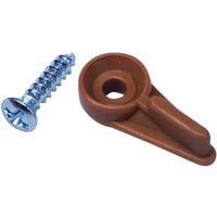 US Hardware WP-8831C Screen Clip, 1/2 in, Nylon, 8, Carded