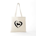 thumbnail image 5 of CafePress - Pembroke Heart Tote Bag - Unisex Canvas Tote Bag, Beige, 1-Piece, 5 of 6