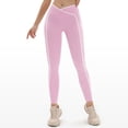 thumbnail image 2 of WAYUTE Yoga Pants Women Tummy Control Seamless Solid Color Exersice Casual Sports Trousers Stretchy Fit for Running M, 2 of 4