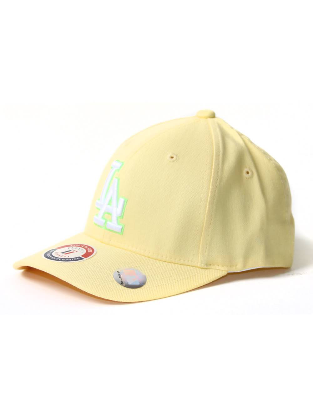 Light Yellow Youth Size Flex Fit Hat 