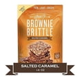 thumbnail image 2 of Sheila G's Brownie Brittle Salted Caramel- Low Calorie, , Sweets & Treats Dessert, Healthy Chocolate, Thin Sweet Crispy Snack-Rich Brownie Taste with a Cookie Crunch- 14oz, 1 Bag, 2 of 3