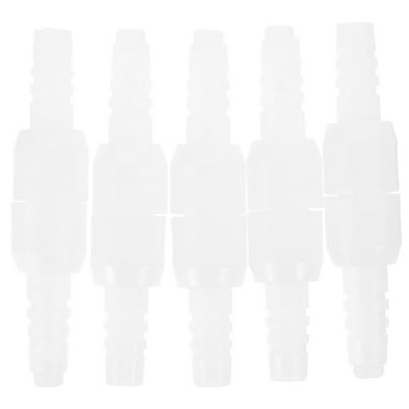 abbageba 5pcs Oxygen Tubing Connectors Oxygen Cannula Tube Connector Oxygen Hose Connector