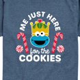 thumbnail image 3 of Sesame Street - Just Here for the Cookies Toddler Short Sleeve Graphic T-Shirt, 3 of 5