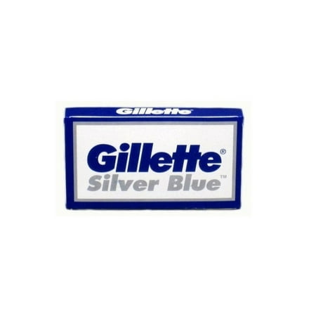 - Gillette Silver Blues Double Edge Blades, 5 ct. (Pack of 1)