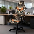 thumbnail image 5 of Whosucclay Butterfly Mushroom Moon Star Print Gaming Chair Covers Stretch Computer Desk Chair Cover with Armrest Covers Easy to Install Rotating Desk Chairs Cover Home Studio Decor, 5 of 8