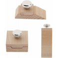 thumbnail image 4 of Generic Wooden Sanding Block, Handmade Leather Craft Abrasive - Leather Polishing Tool - DIY Edge Grinding Tool, 4 of 5