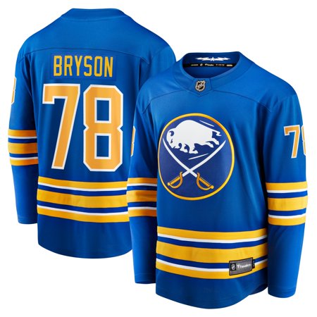 Men s Fanatics Jacob Bryson Royal Buffalo Sabres Home Breakaway Player Jersey