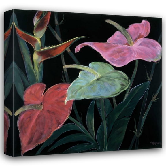 Pegge Hopper 20x20 Gallery Wrapped Canvas Wall Art Titled - In Bloom II
