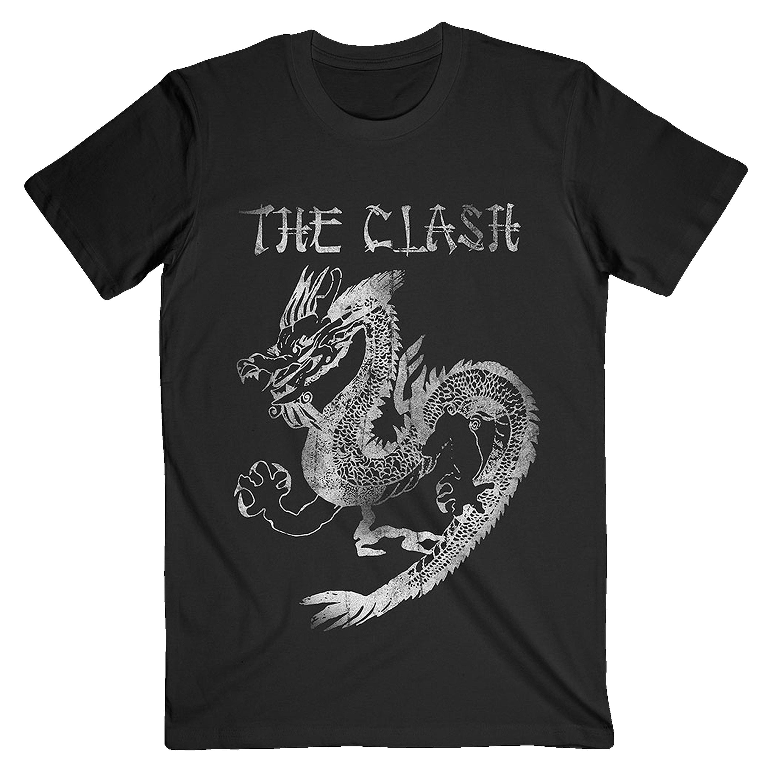 the clash dragon t shirt