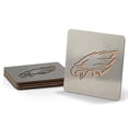 thumbnail image 1 of Juego de 4 Posavasos YouTheFan Acero Inoxidable Philadelphia Eagles 4 x 4, 1 of 3