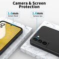 thumbnail image 5 of Funda Protectora de Cámara para Samsung Galaxy S22, Funda de Silicona Samsung S22 5g, Funda Protectora a Prueba de Golpes, Delgada, Flexible, Elegante - Negro, 5 of 5