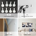 thumbnail image 6 of Blue Beige Abstract Wall Art Set of 3, Navy Brush Stroke Modern Art Decor, Earth Tone Minimalist Shape Framed Painting, Rust Dusty Neutral Prints for Living Room, Bedroom, Office- 3Pieces,16x24 inch, 6 of 6