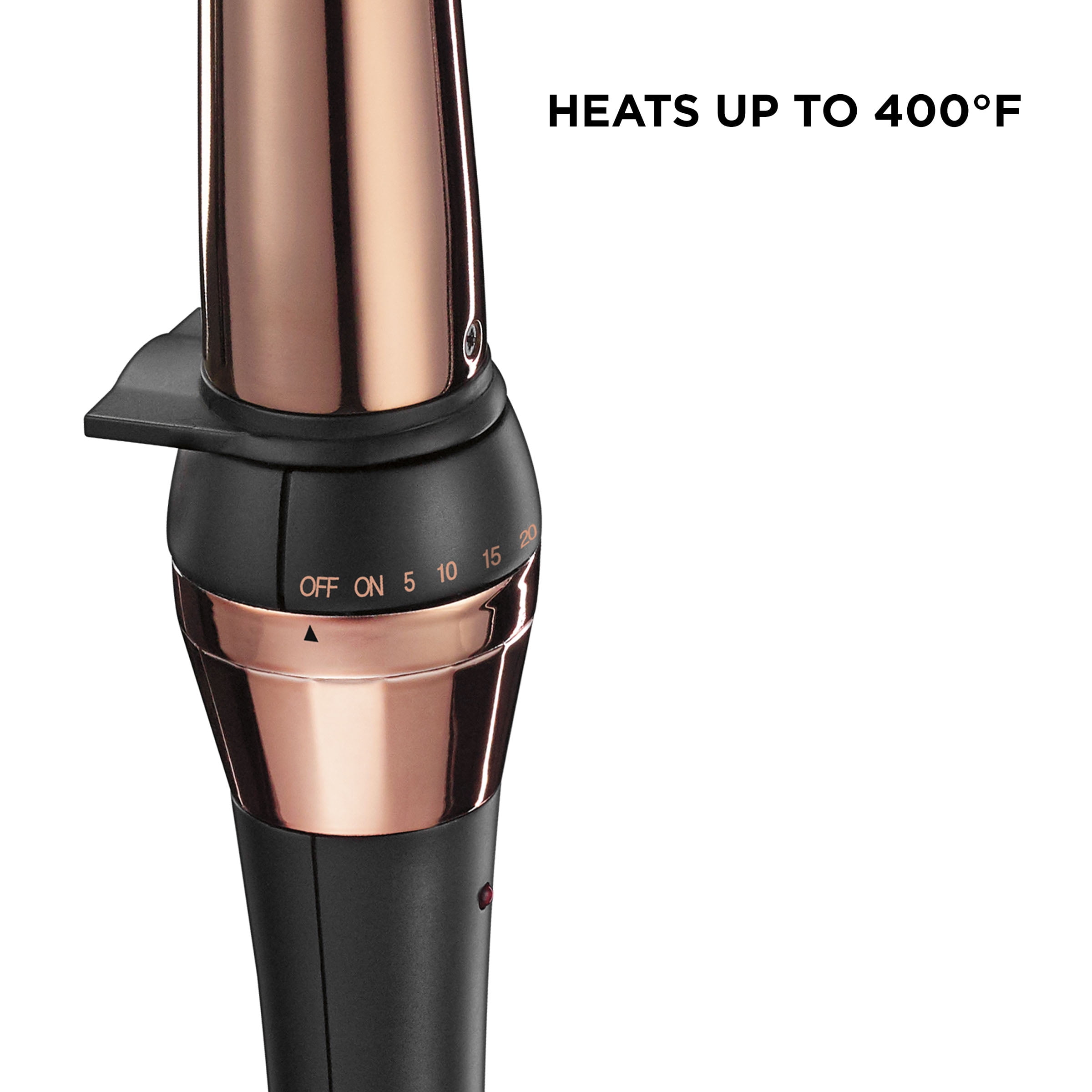 infiniti pro rose gold titanium curling wand
