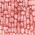 thumbnail image 1 of Ahgly Company Machine Washable Indoor Square Abstract Red Modern Area Rugs, 5' Square, 1 of 4