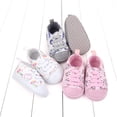 thumbnail image 2 of Zapatos De Bebé Niño Suela Blanda Niña 0-18M Recién Nacido Para Niños, 2 of 4
