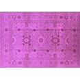 thumbnail image 1 of Ahgly Company Indoor Rectangle Oriental Purple Traditional Area Rugs, 3' x 5', 1 of 4
