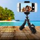 thumbnail image 2 of Flexible Sponge Octopus Mini Tripod for iPhone Camera Tripod Phone Holder Clip Stand with Bluetooth Remote Shutter, 2 of 9