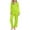 Green, variant on Pajamas for Women Set Two Piece Button Down Long Sleeve Pajama with Pants Loungewear Sets Woman Cute Pajamas