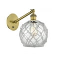 thumbnail image 1 of 317-1W-BB-G122-8RW-LED-Innovations Lighting-Athens - 1 Light Wall Sconce In Industrial Style-12.38 Inches Tall and 8 Inches Wide Brushed Brass, 1 of 1