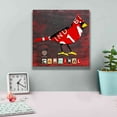 thumbnail image 4 of Epic Graffiti 'Indiana Cardinal' by Design Turnpike, Giclee Canvas Wall Art, 12"x12", 4 of 8