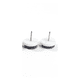 thumbnail image 1 of Felt Furniture Gliders. Screw in Chair Sofa Feet Pads (White, 24mm, 20 Pack, Free 2mm Drill Bit), 1 of 2