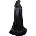 thumbnail image 3 of Capa Con Capucha Para Fiestas De Halloween, Disfraz De Mago De Bruja Reaper Con Tela De Poliéster, 3 of 8