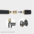 thumbnail image 5 of High Pressure Sprayer Nozzle Connectors, M14 Thread, 1/4 Quick Connector, Hose Connecting Parts, Snow Foam Bottle Connectors, 5 of 5