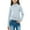Light Blue, variant on Girls Long Sleeve Shirts Cotton Turtleneck Thermal Underwear Tops Fall Winter Basic Solid Color Undershirts