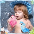 thumbnail image 2 of Esponjas de baño para niños, puf de baño de lufa, depurador corporal, esponjas de lufa de malla para niños, lavado de ducha, exfoliante (sirena), 2 uds., 2 of 5