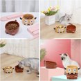 thumbnail image 5 of Lindo cuenco de cerámica para gatos, cuencos de cerámica para mascotas para gatos y perros, plato para mascotas para comida y agua secas o húmedas, 5 of 5