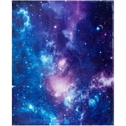 Galaxy Throw Blanket, Adorable Super-Soft Extra-Large Starry Galaxy Blanket for Women, Girls, Teens and Children, Cute Fleece Astrology Throw (50 in x 60 in) Warm Plush and Cozy Throw, Tapestry Decor