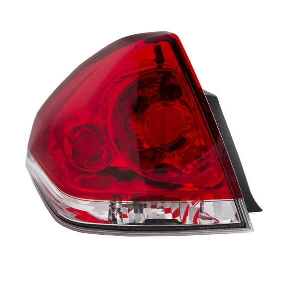 HEADLIGHTSDEPOT Tail Light Compatible With 2006-2013 Impala Sedan SS LT LTZ LS Models Left Driver Side Tail Lamp Assembly