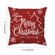 thumbnail image 3 of Funda de almohada navideña de 45 x 45 cm | Tejido de felpa corta supersuave | Diseños festivos de temporada para sofá cama | Cierre de cremallera oculta | 45 x 45 cm, 3 of 5
