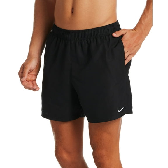 Nike Mens Regular fit Swim Trunks Swimwear XXL Black Solid